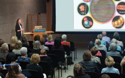 Cancer researcher Diana Hargreaves captivates Salk’s women and science event