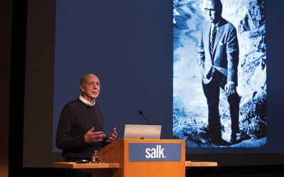 Salk community learns about the legacy of Jonas Salk