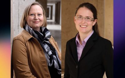 New faculty, Lucia Strader and Jamie Blum